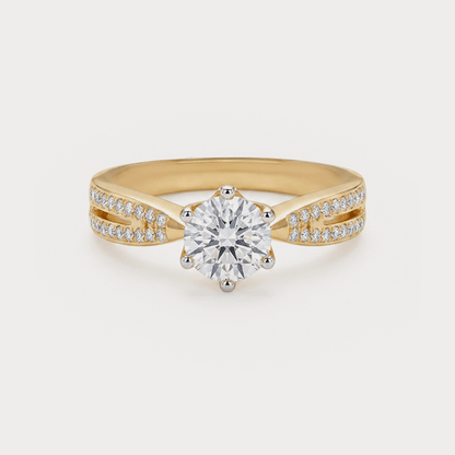Tinge Diamond Rings
