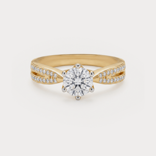 Tinge Diamond Rings