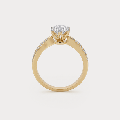 Tinge Diamond Ring