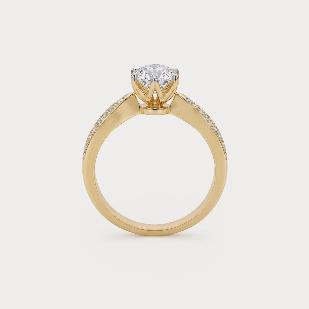 Tinge Diamond Rings