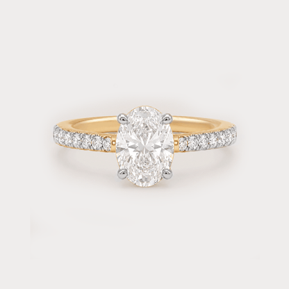 Heart's Desire Solitaire Diamond Ring