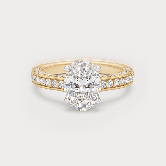 True Devotion Solitaire Diamond Ring