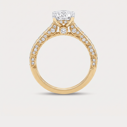 True Devotion Solitaire Diamond Ring