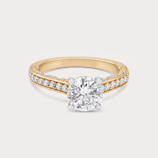 Glade Solitaire Diamond Ring