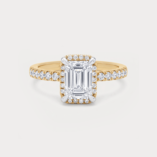 Warm Embrace Solitaire Diamond Ring