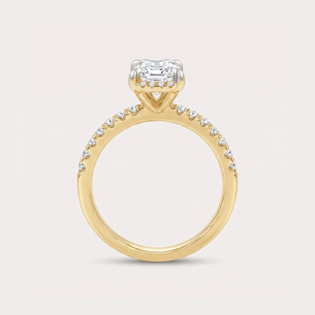 Warm Embrace Solitaire Diamond Ring