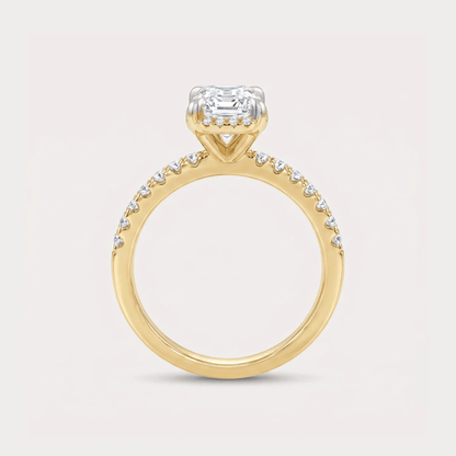 Warm Embrace Solitaire Diamond Ring