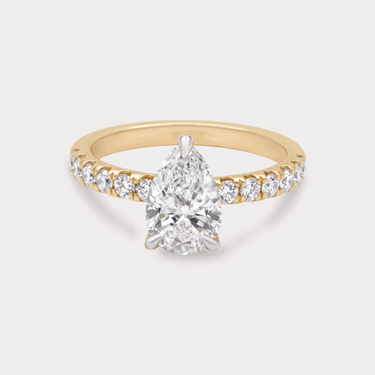Canticle Solitaire Diamond Ring