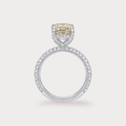 Radiant Pledge Champagne Diamond Cocktail Ring