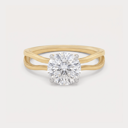 Kindred Spirit Solitaire Diamond Ring