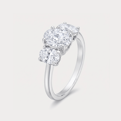 Bonheur Solitaire Diamond Ring