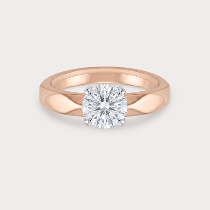 Belle Nuit Solitaire Diamond Ring