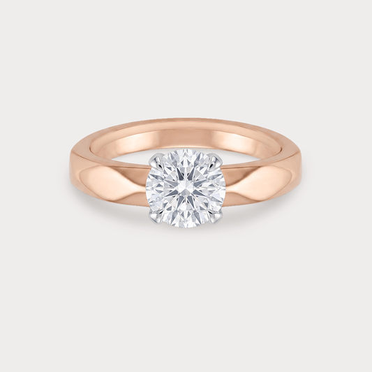 Belle Nuit Solitaire Diamond Ring