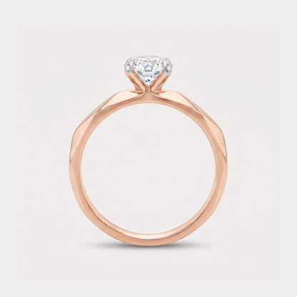 Belle Nuit Solitaire Diamond Ring