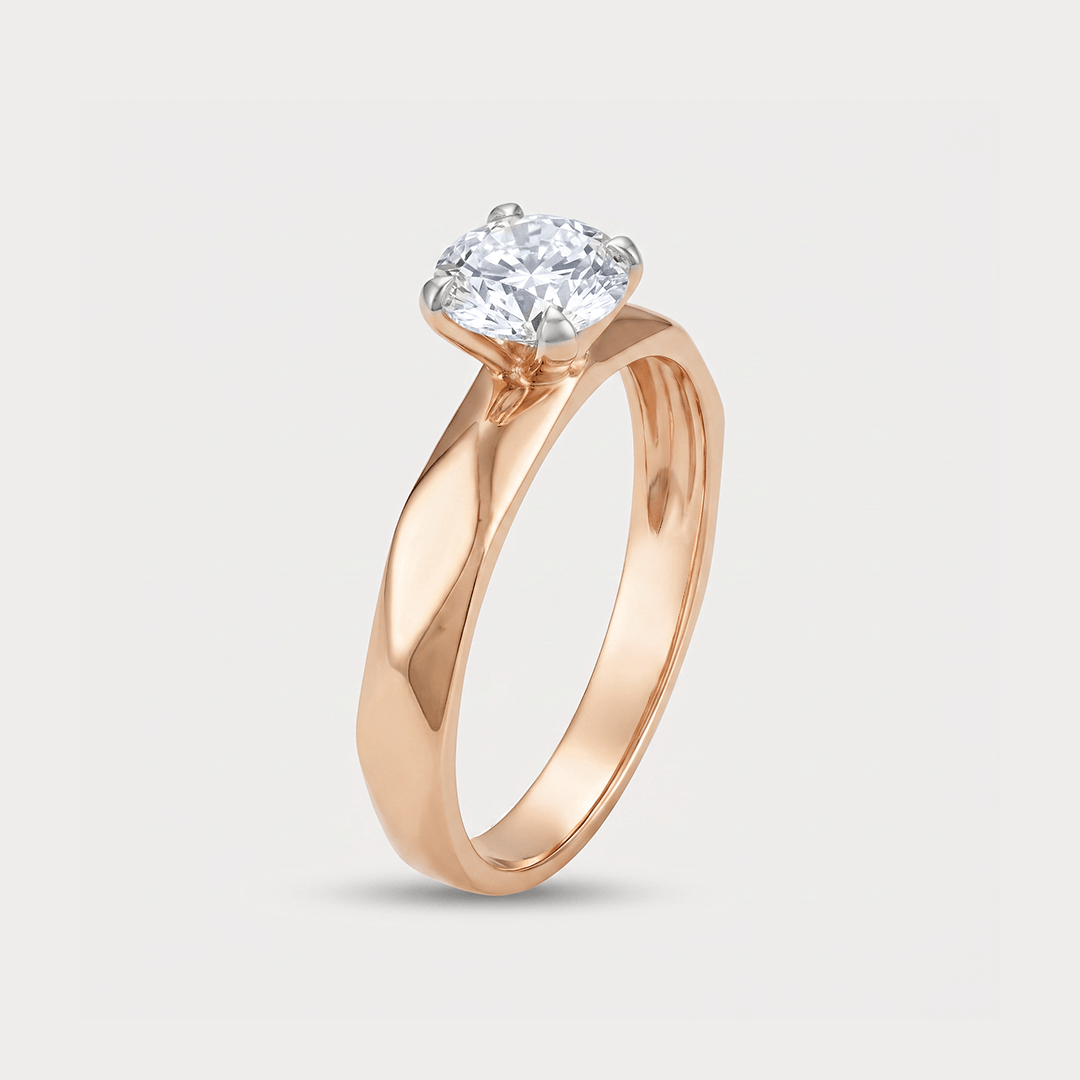 Belle Nuit Solitaire Diamond Ring