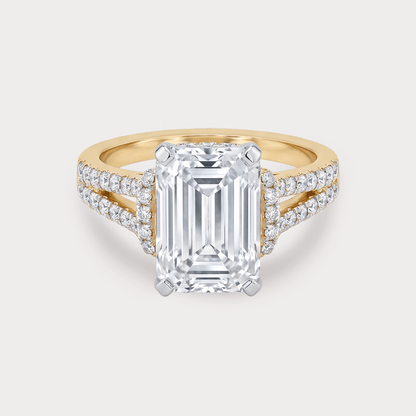 Luxe Blanc Diamond Cocktail Ring