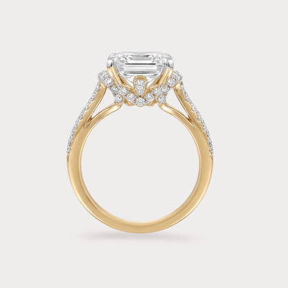 Luxe Blanc Diamond Cocktail Ring