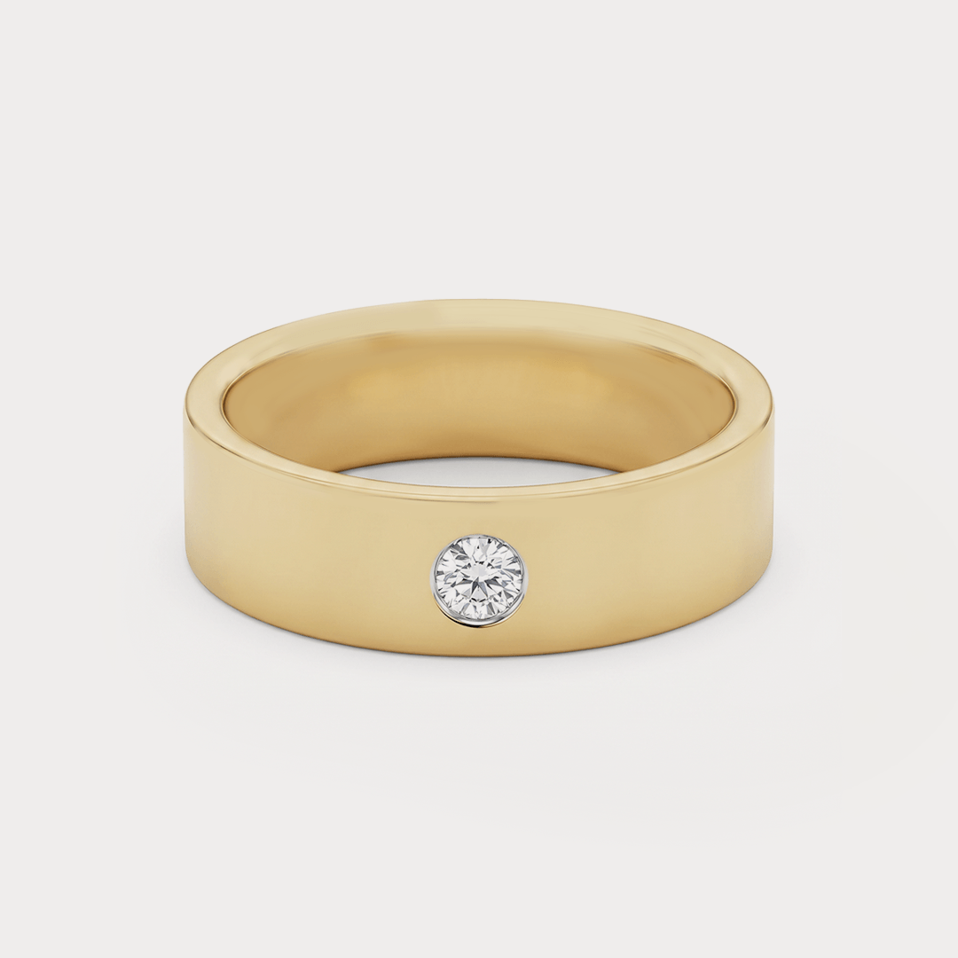 Luxe Diamond Mens Ring