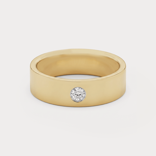 Luxe Diamond Mens Ring