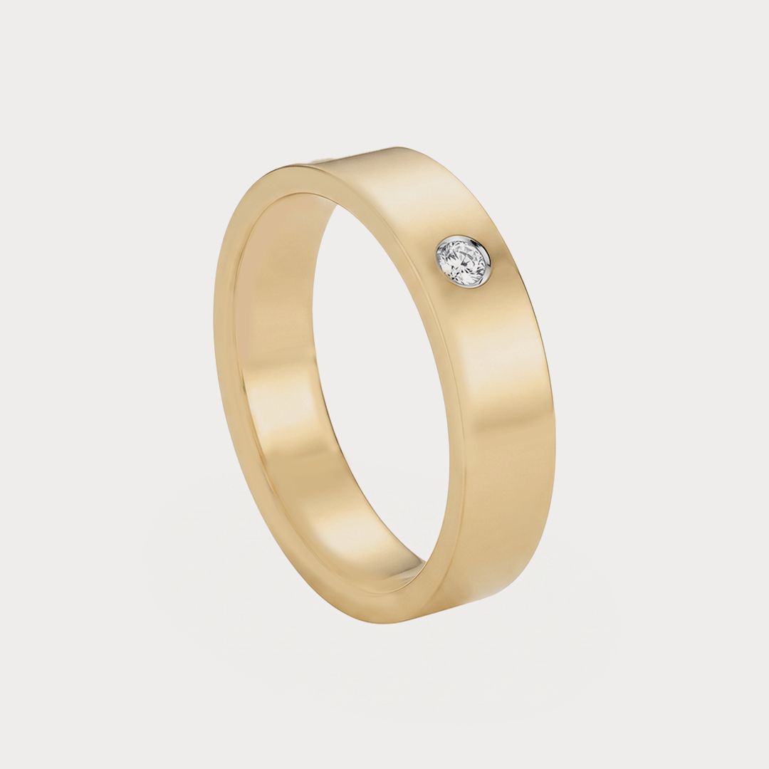 Luxe Diamond Mens Ring