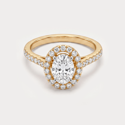 Verdant Mini-Solitaire Diamond Rings