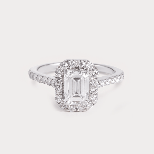 Dune Solitaire Diamond Ring
