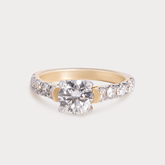 Echoes Of Elegance Solitaire Diamond Ring