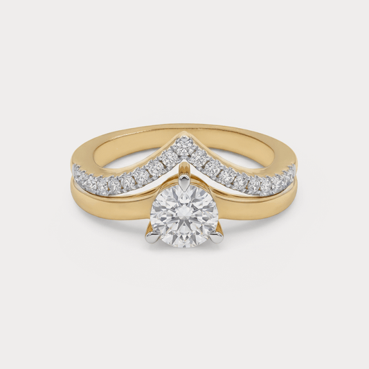 Tint Diamond Ring