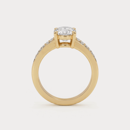 Tint Diamond Ring