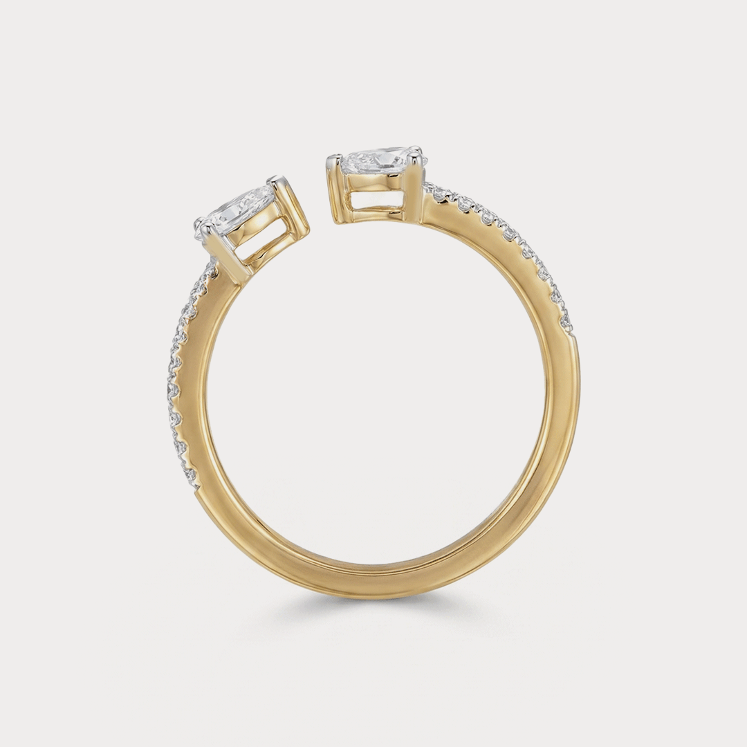 Float Diamond Rings