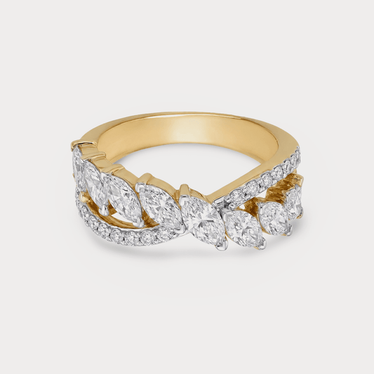 Chain Diamond Rings