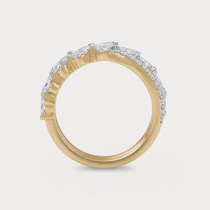 Chain Diamond Ring