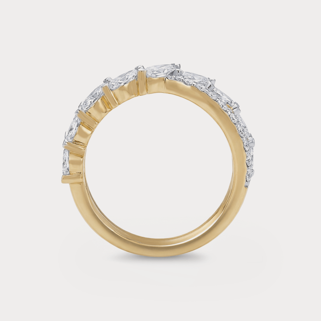 Chain Diamond Rings