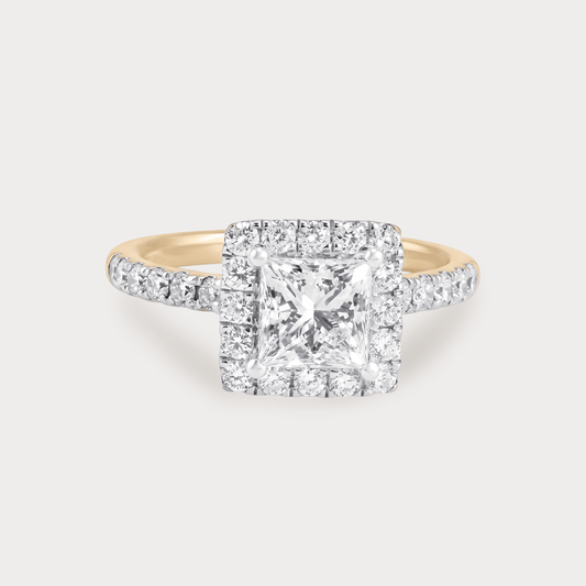 Delia Solitaire Diamond Ring