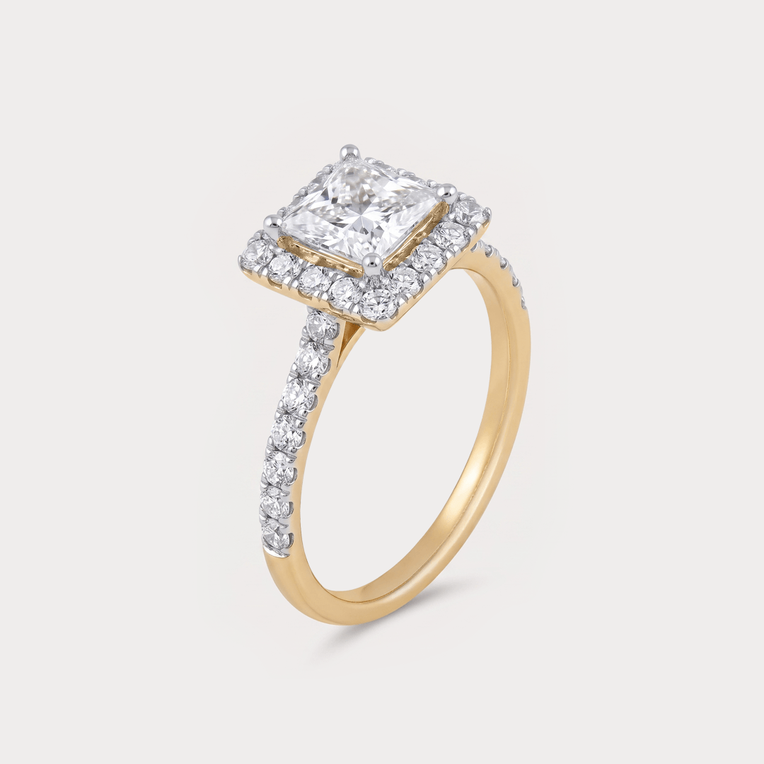 Delia Solitaire Diamond Ring
