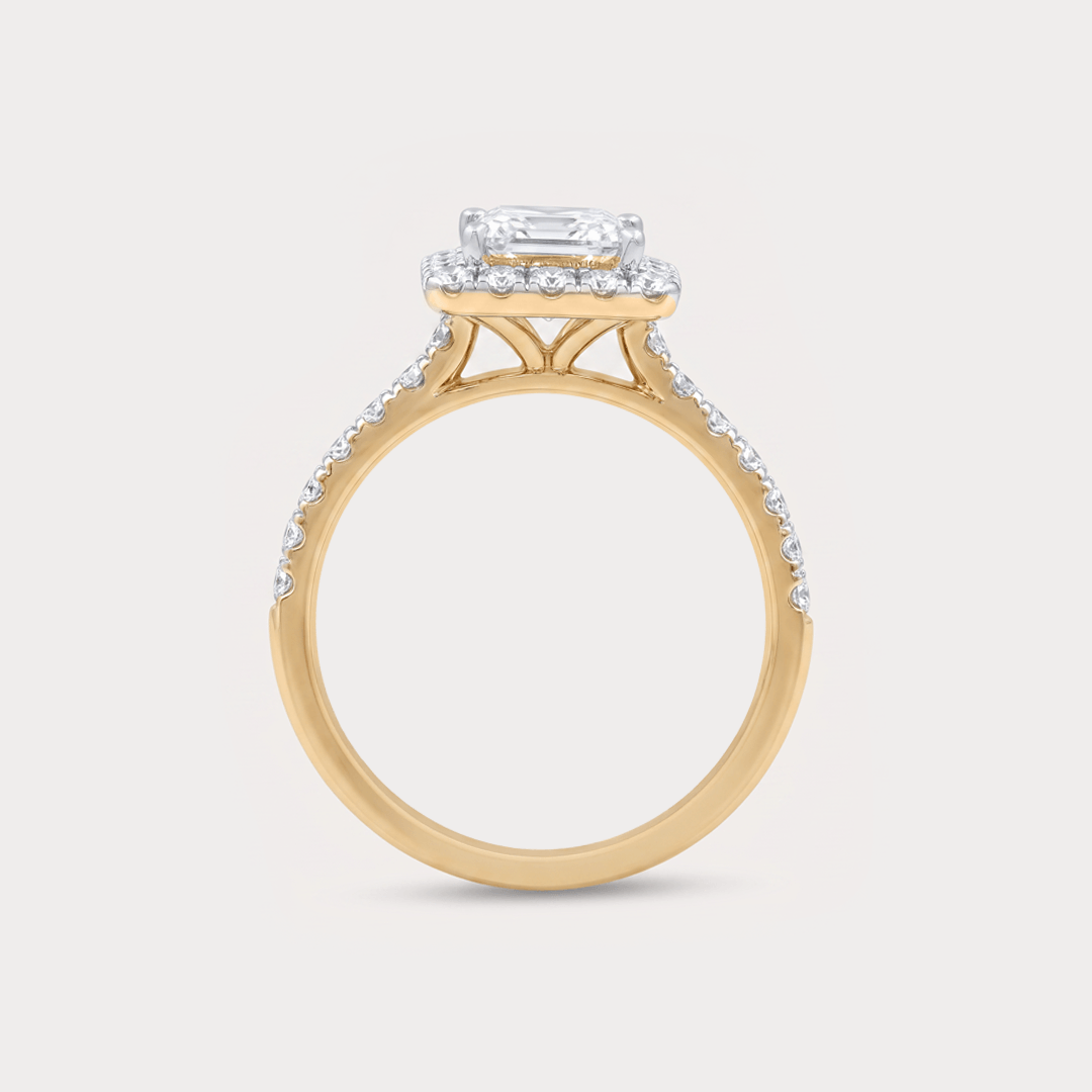 Delia Solitaire Diamond Ring