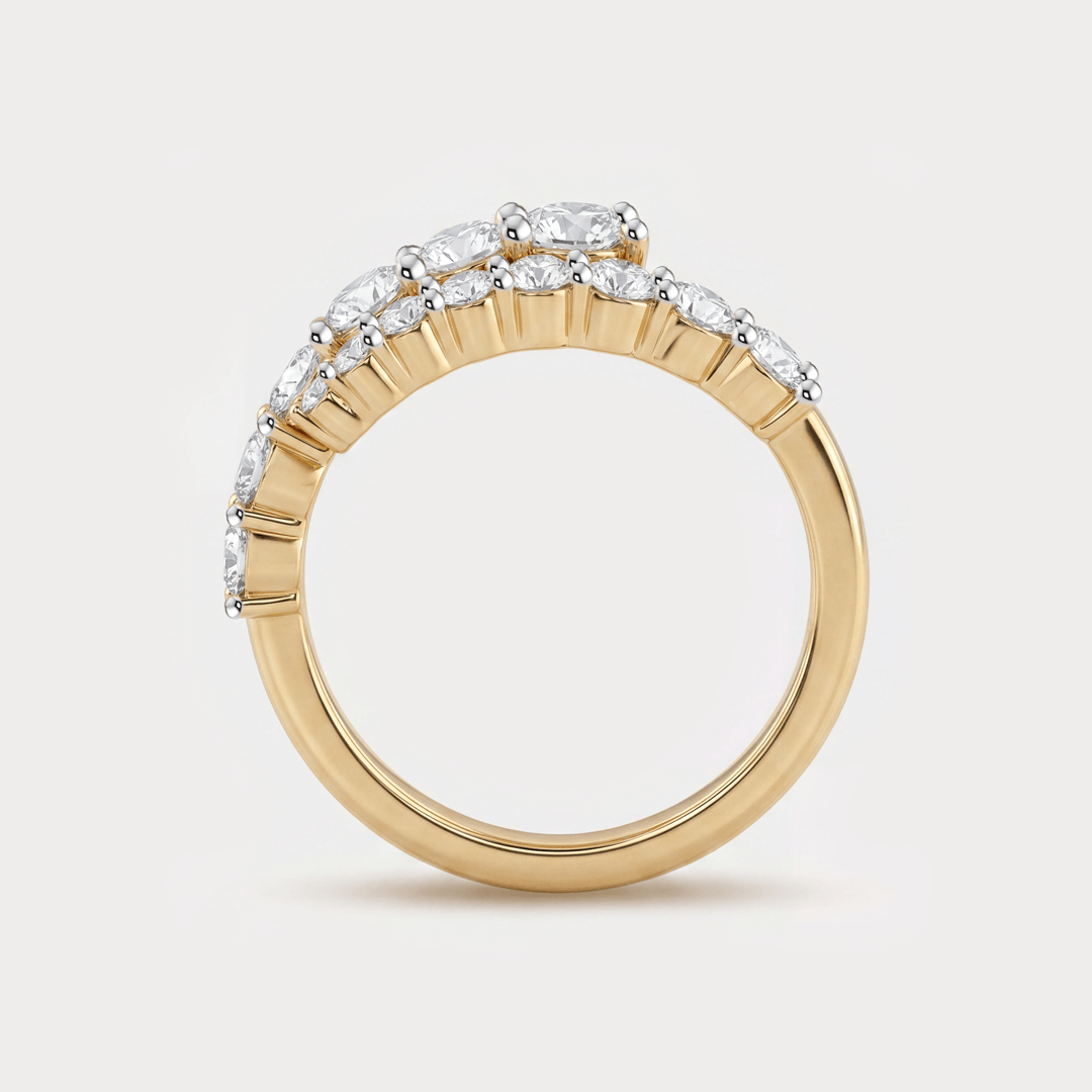 Grand Bands Diamond Rings