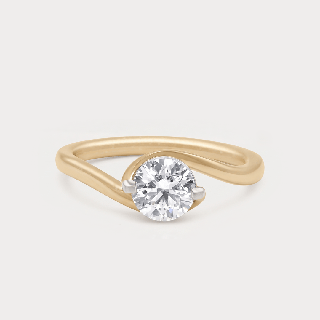 Racine Solitaire Diamond Ring