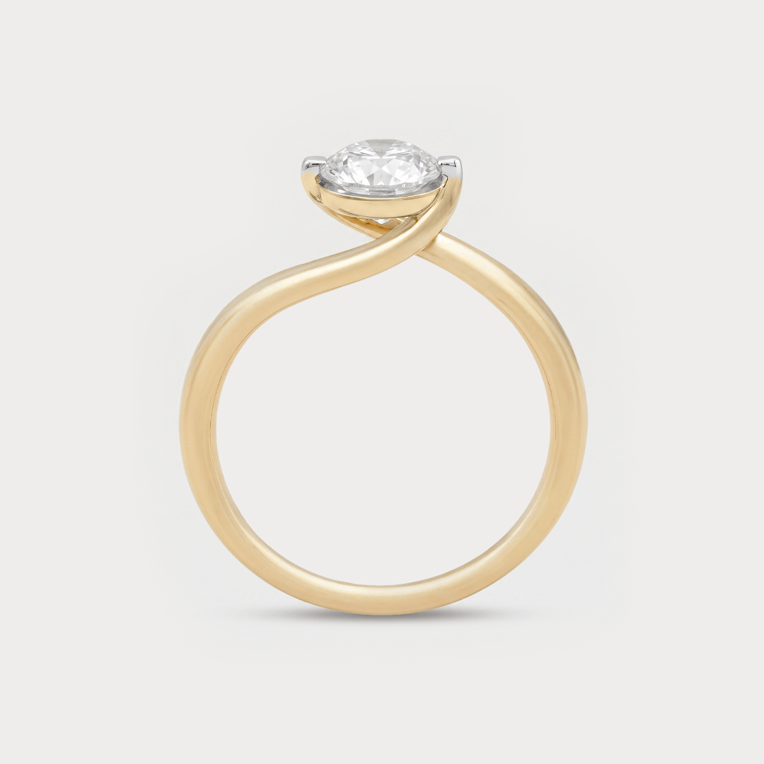 Racine Solitaire Diamond Ring