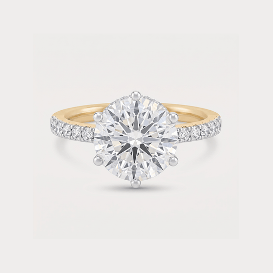 Felicita Solitaire Diamond Ring