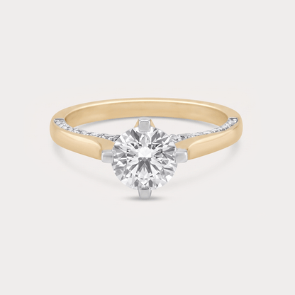 Ternura Solitaire Diamond Ring