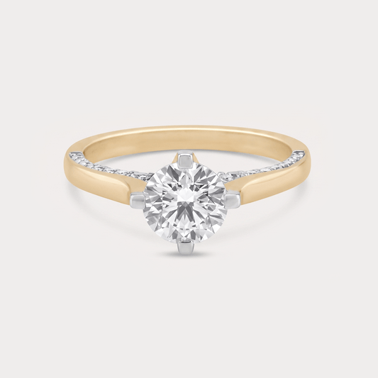 Ternura Solitaire Diamond Ring