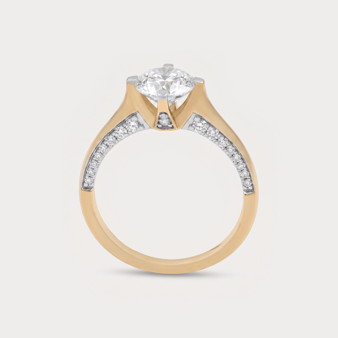 Ternura Solitaire Diamond Ring
