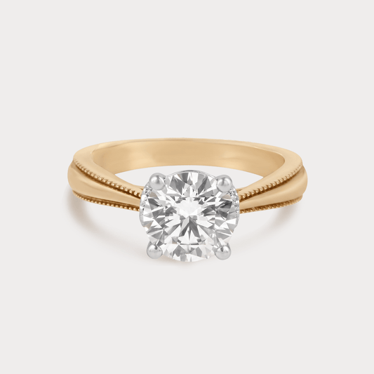 Camino Solitaire Diamond Ring