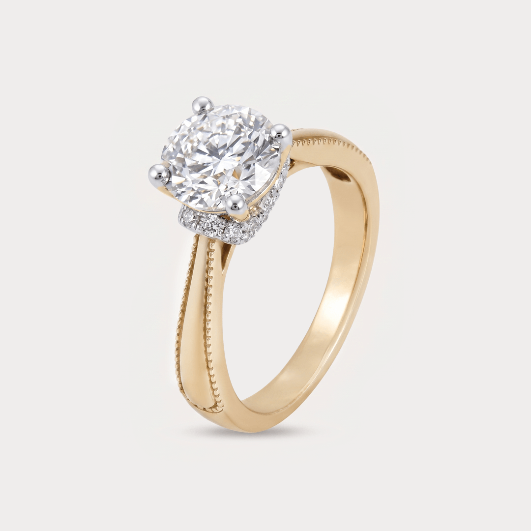 Camino Solitaire Diamond Ring