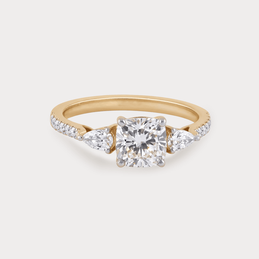 Raíz Solitaire Diamond Ring