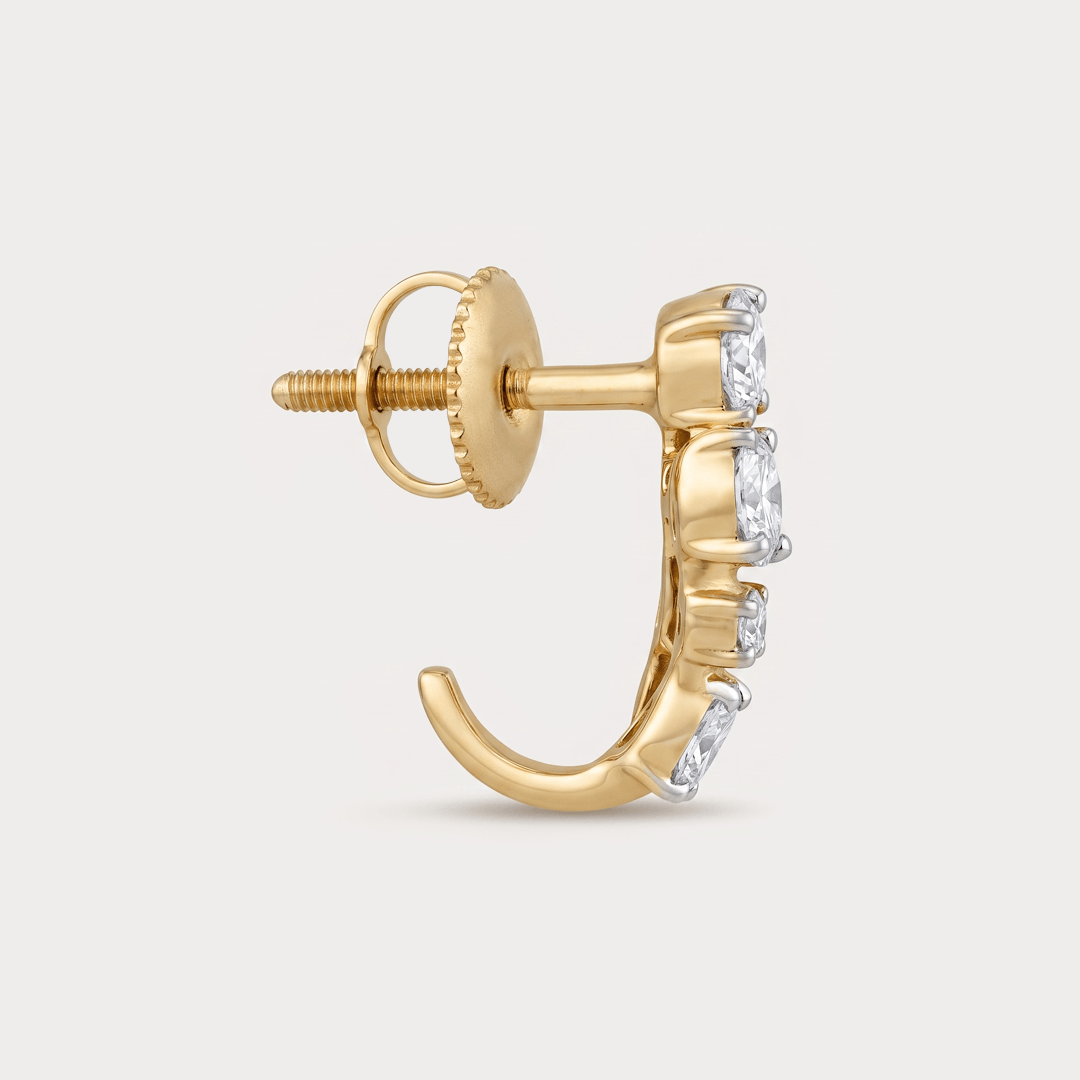 Captiva Cluster Diamond Earrings