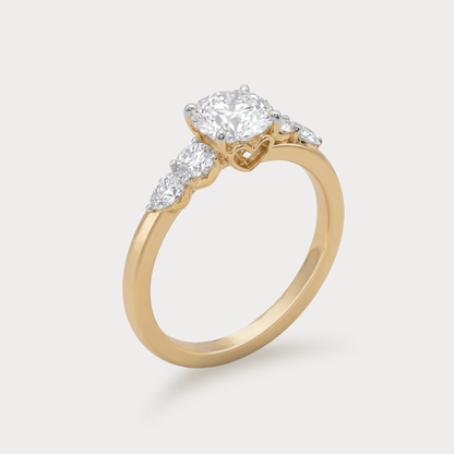 Luminary Solitaire Diamond Bridal Ring