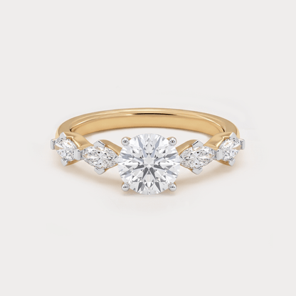 Précieuse Solitaire Diamond Bridal Ring