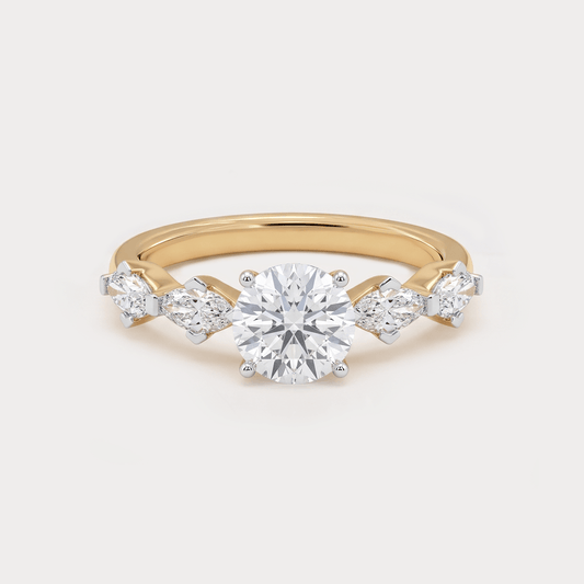 Précieuse Solitaire Diamond Bridal Ring